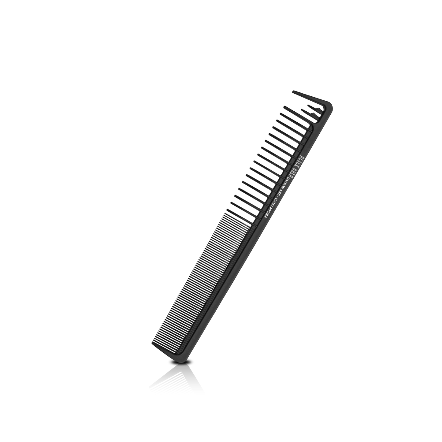 HAIR COMB - BDC004 - GOMCOMb BLACK GOLD CARBON CUTTING 2T COMB - 219 MM - PACK OF 12