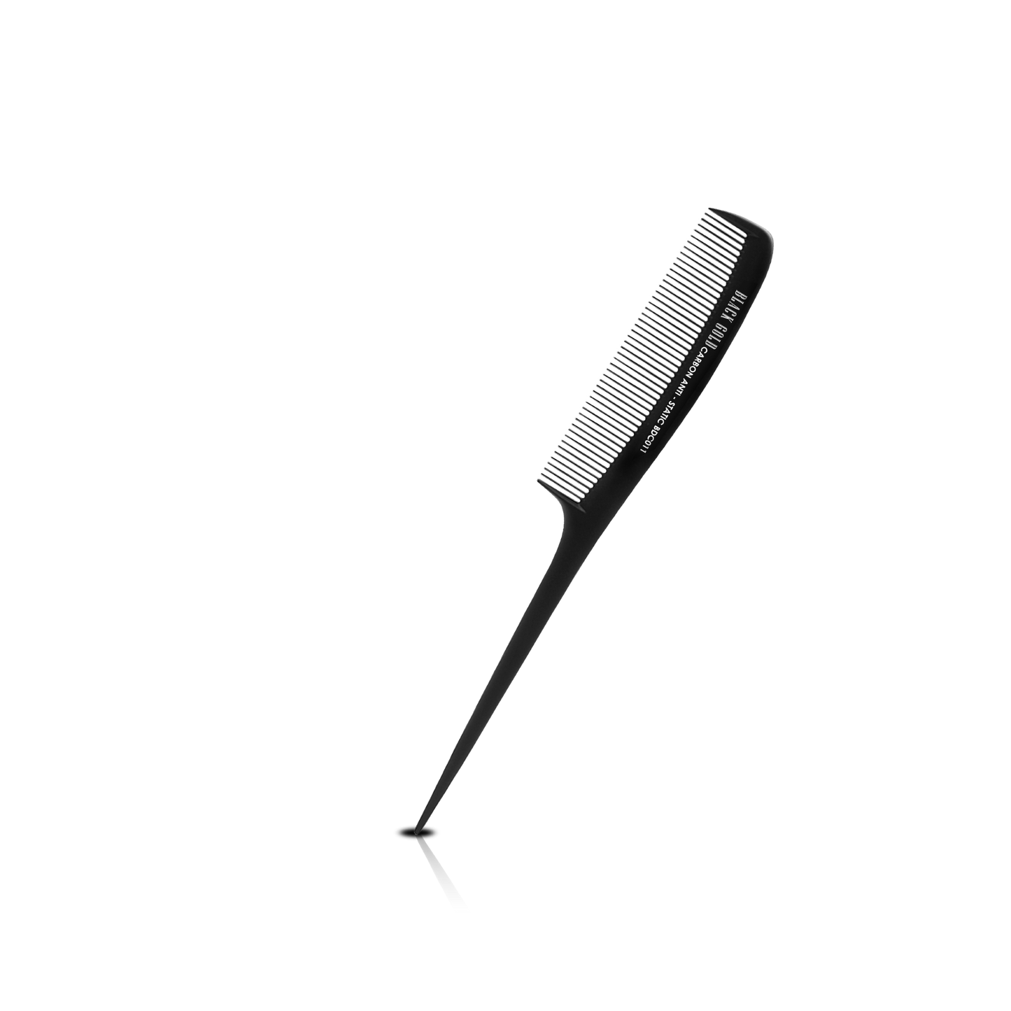 HAIR COMB - BDC011 - GOMCOMb BLACK GOLD CARBON RAT TAIL COMB - 220 MM - PACK OF 12