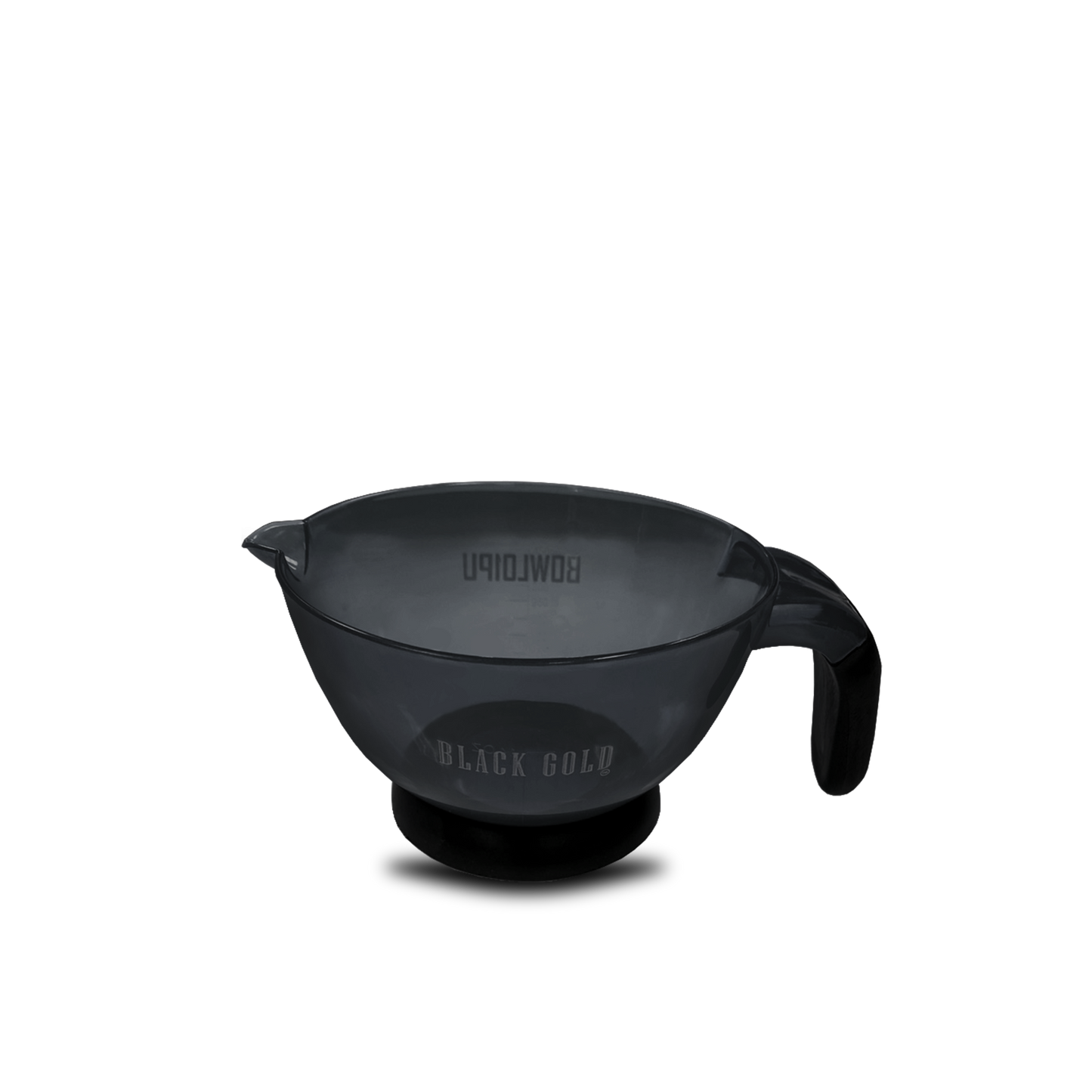 TINTING BOWL - BOWL01BK - BLACK GOLD TINTING MIXING BOWL - BLACK - PACK OF 6