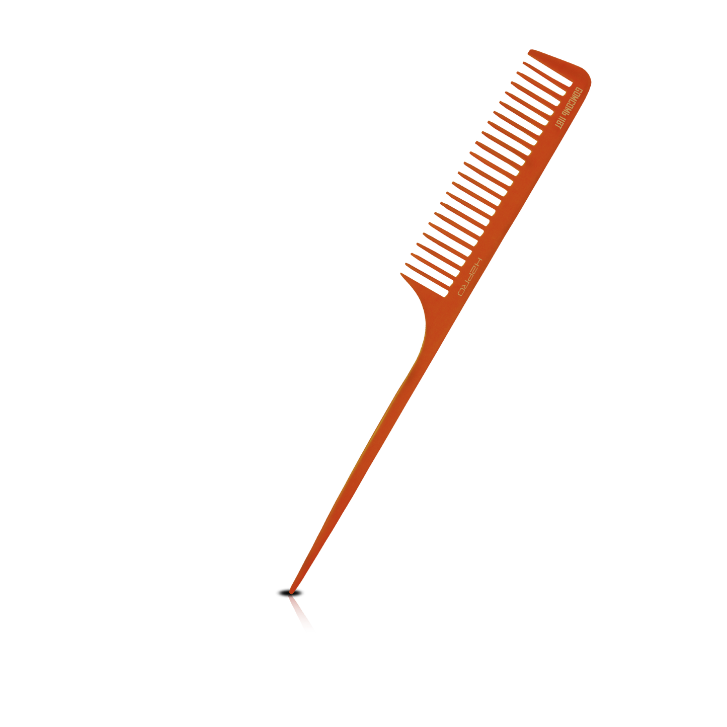 HAIR COMB - GC11BT - GOMCOMb BONE RAT TAIL COMB - TAN - 260 MM - PACK OF 12