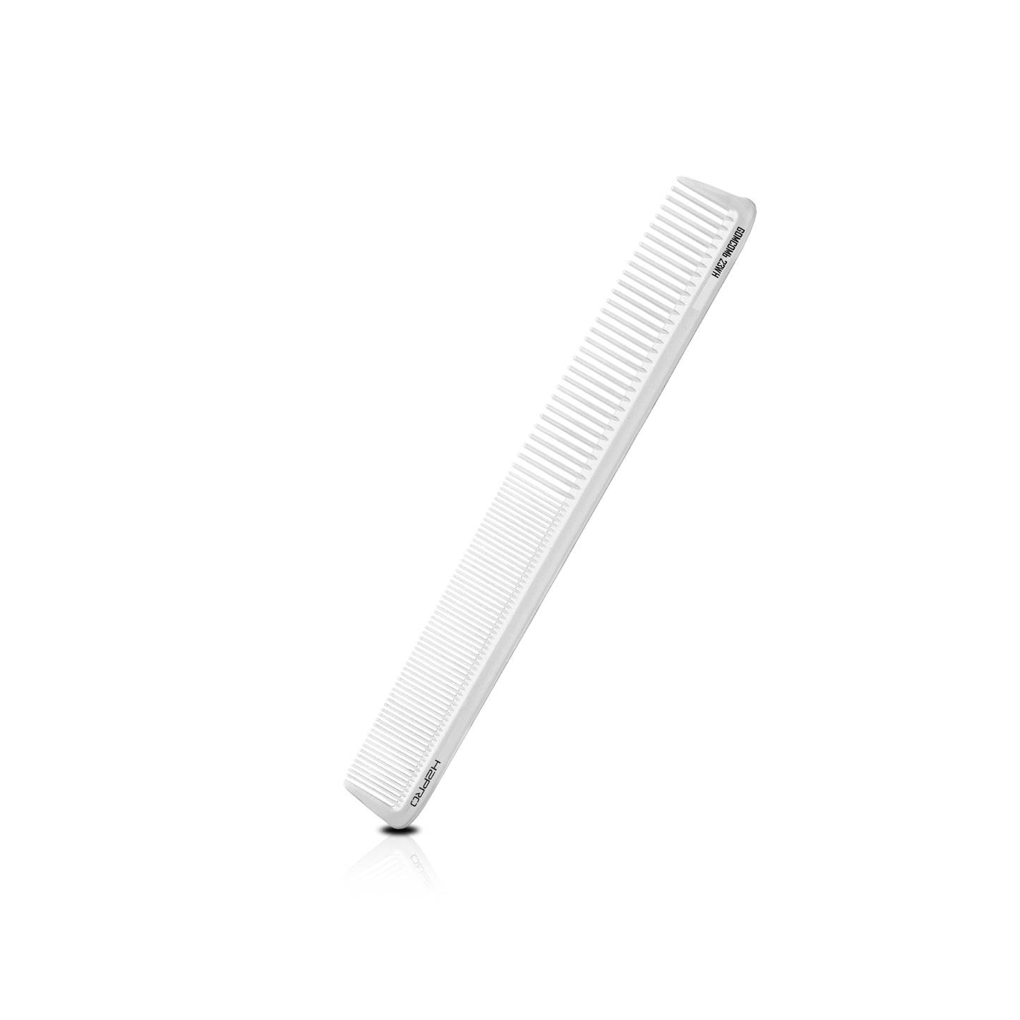 HAIR COMB - GC23WH - GOMCOMb WHITE CARBON CUTTING STYLING COMB - 219 MM - PACK OF 12
