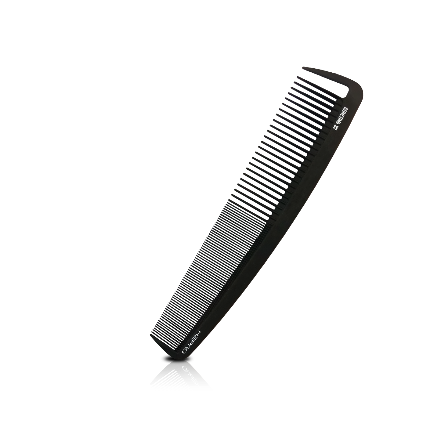 HAIR COMB - GC32 - GOMCOMb BLACK CARBON CURVED STYLING COMB - 215 MM - PACK OF 12