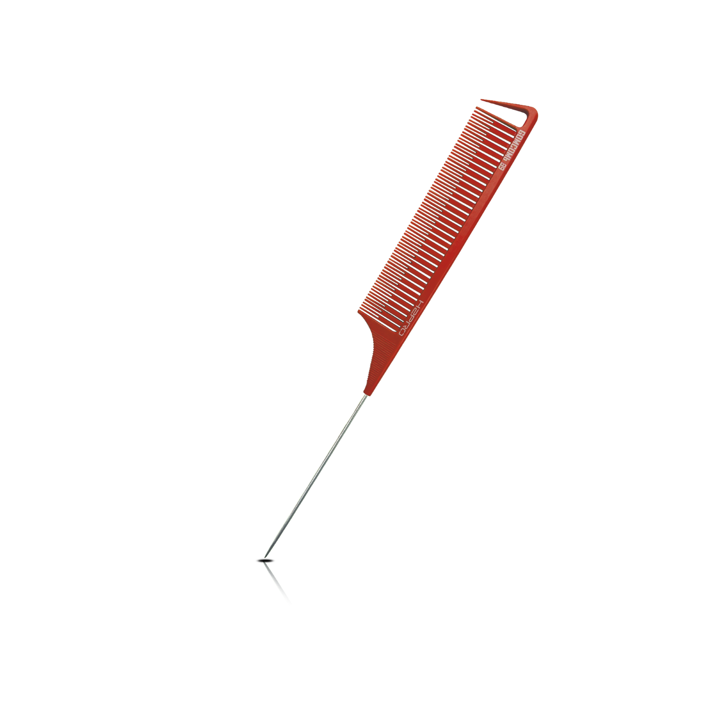 HAIR COMB - GC89R - GOMCOMb RED CARBON TEASING COMB - 260 MM - PACK OF 12