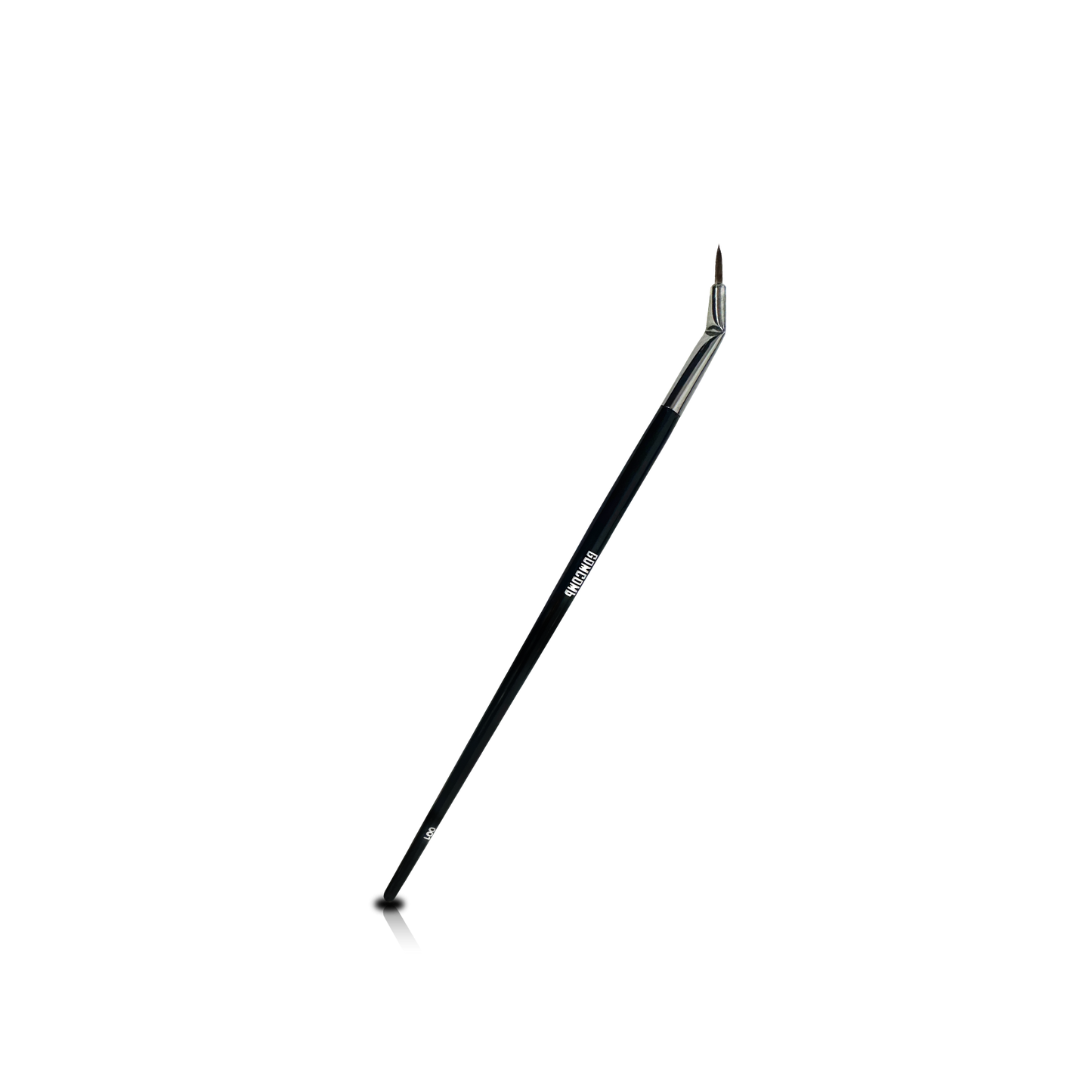 MAKEUP BRUSH - GMB001 - GOMCOMb BLACK PINK BENT EYELINER EYE BRUSH - PACK OF 6