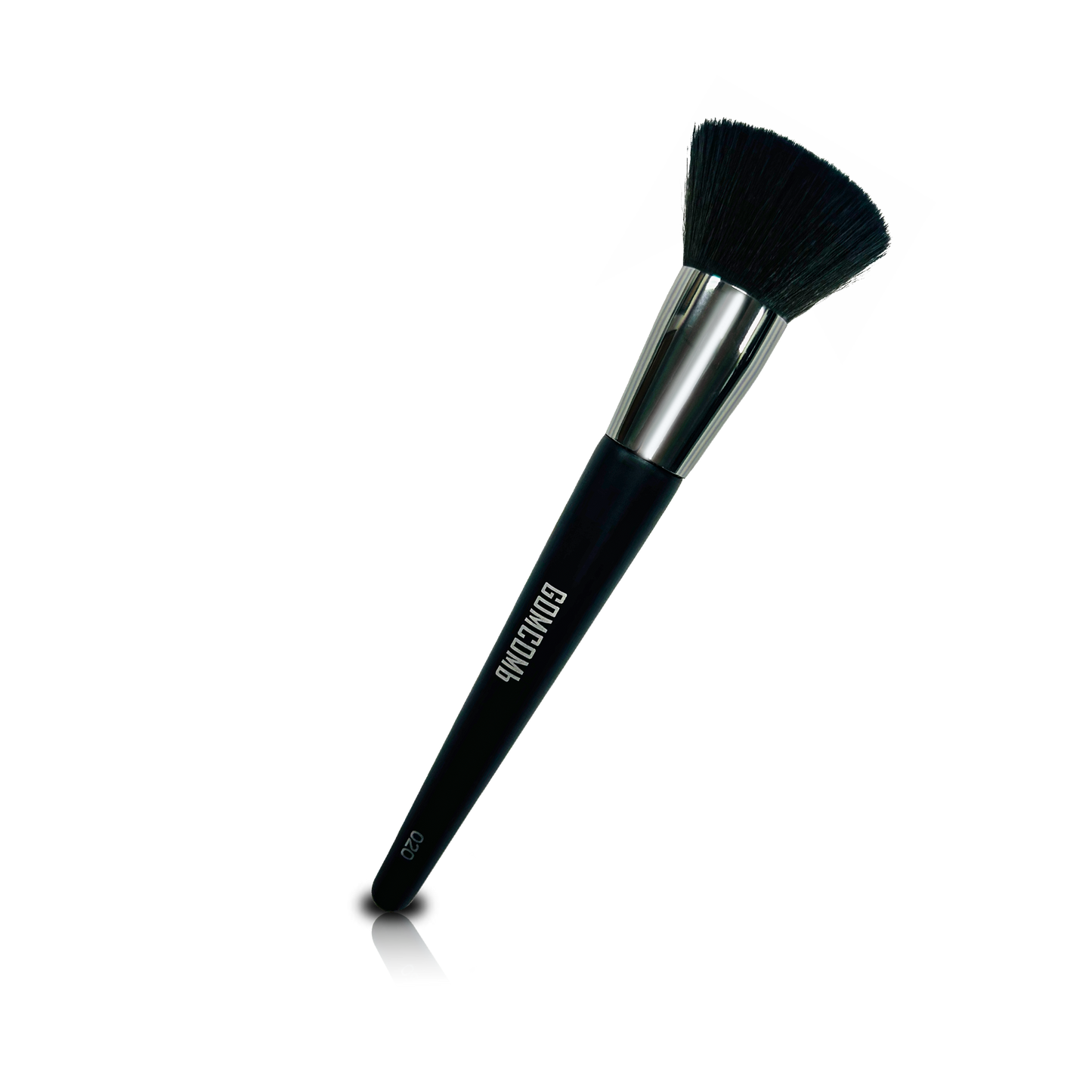 MAKEUP BRUSH - GMB020 - GOMCOMb BLACK PINK FLAT TOP FOUNDATION FACE BRUSH - PACK OF 6