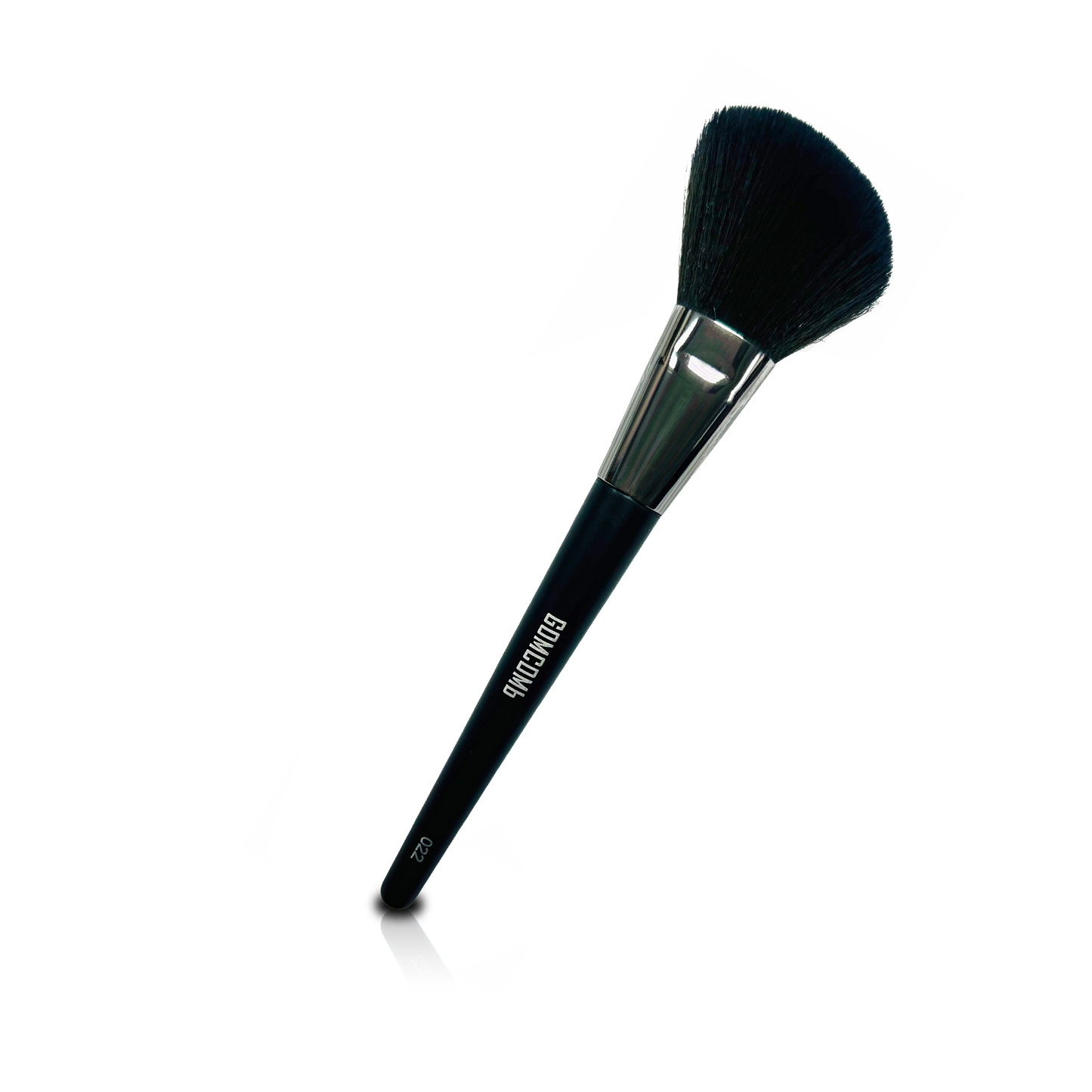 MAKEUP BRUSH - GMB022 - GOMCOMb BLACK PINK ANGLED CONTOUR FACE BRUSH - PACK OF 6