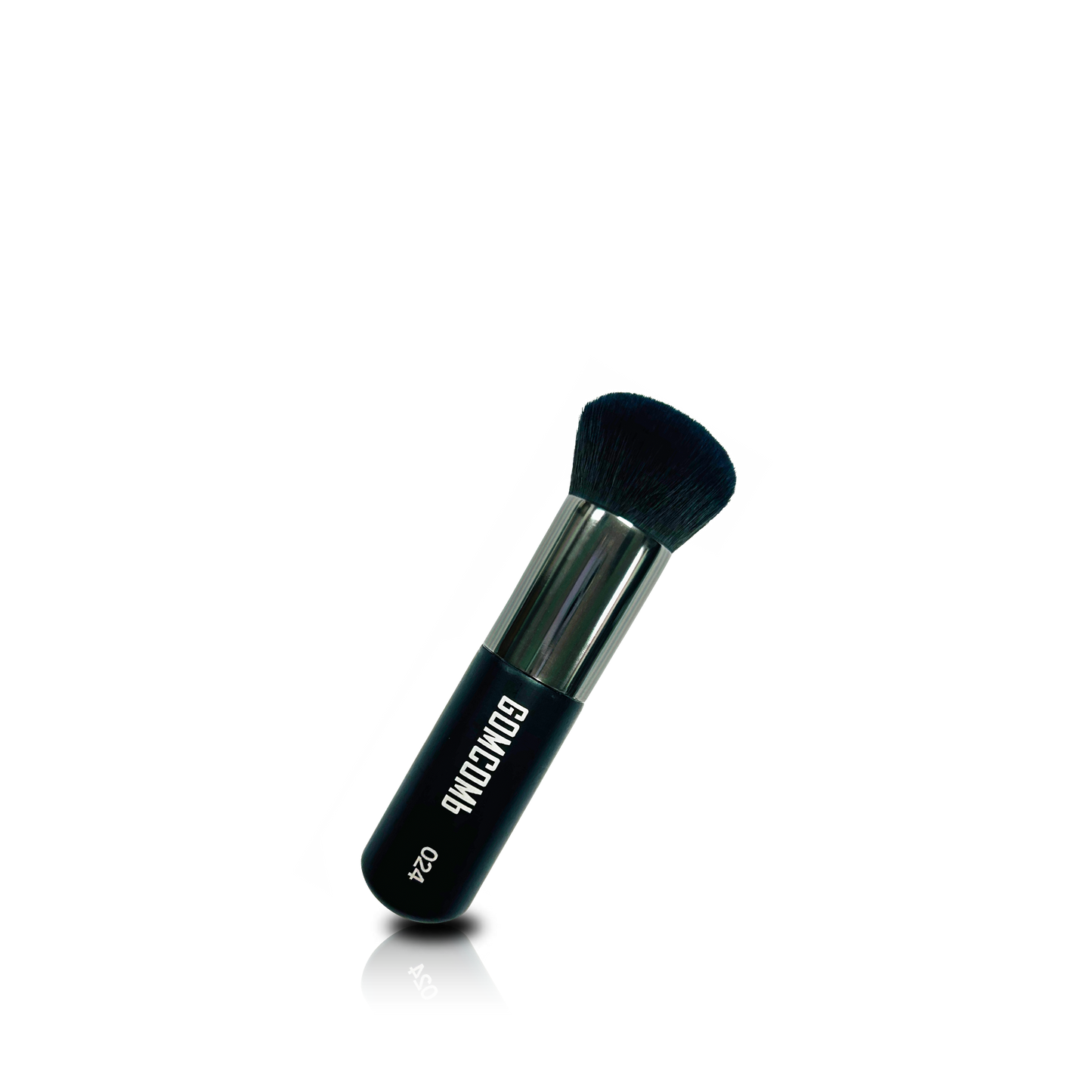 MAKEUP BRUSH - GMB024 - GOMCOMb BLACK PINK MEDIUM KABUKI FACE BRUSH - PACK OF 6