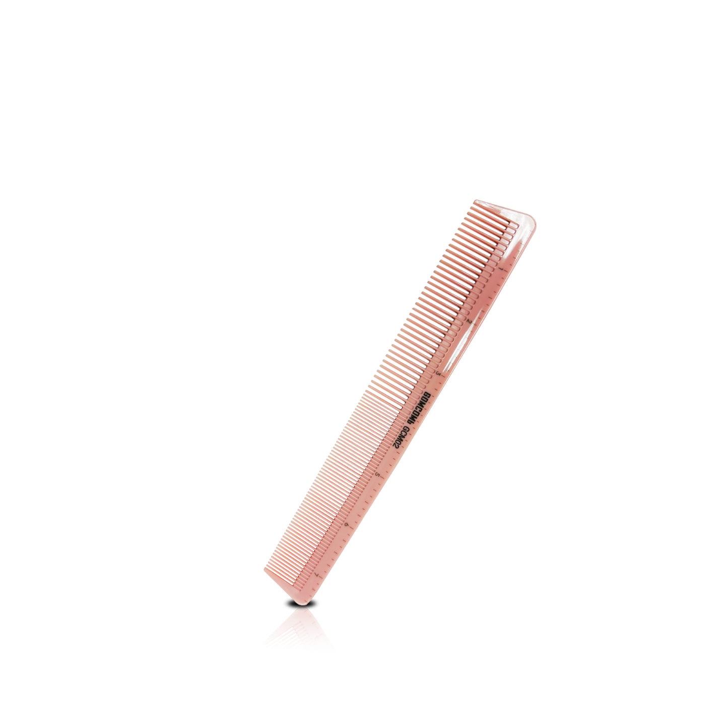 HAIR COMB - GCM02PK - GOMCOMb POLYCARBONATE SMALL CUTTING STYLING MEASURING COMB - 195 MM - PACK OF 12
