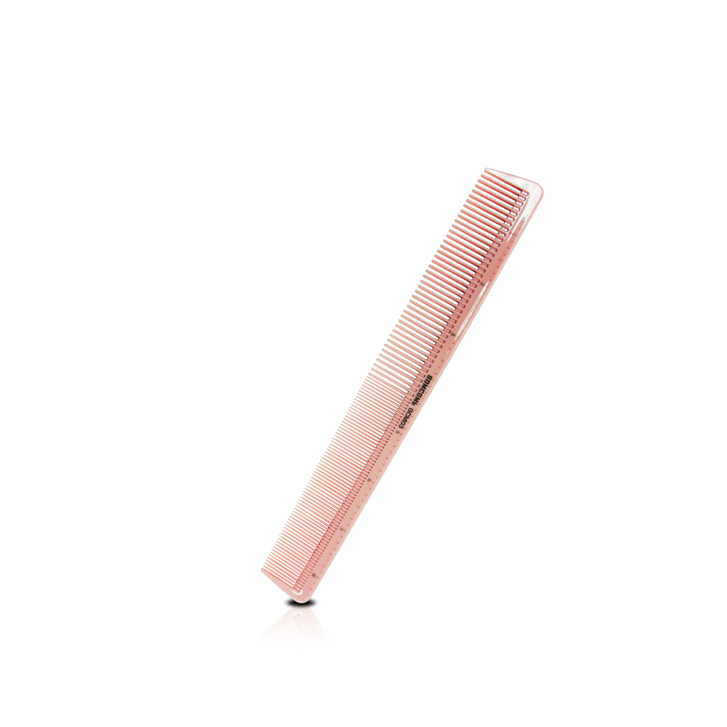 HAIR COMB - GCM03PK - GOMCOMb POLYCARBONATE CUTTING STYLING MEASURING COMB - 218 MM - PACK OF 12