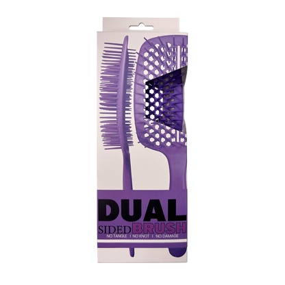 DUAL SIDED BRUSH-PURPLE image 2