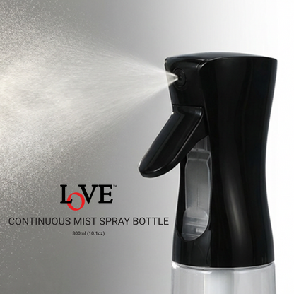 MIST SPRAY - LMS300BK - LOVE MULTIPURPOSE CONTINUOUS FINE MIST SPRAY BOTTLE - 300 ML - BLACK