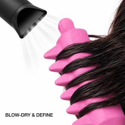 HAIR BRUSH - GBDO09BP - GOMCOMb DOKKAEBI DETANGLE AND CURL BRUSH - BABY PINK - PACK OF 3