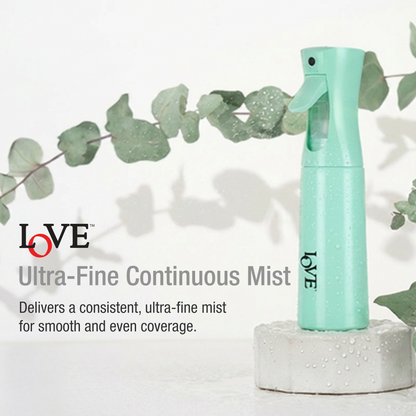 MIST SPRAY - LMS300BK - LOVE MULTIPURPOSE CONTINUOUS FINE MIST SPRAY BOTTLE - 300 ML - BLACK