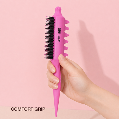 HAIR BRUSH - GBDO09BP - GOMCOMb DOKKAEBI DETANGLE AND CURL BRUSH - BABY PINK - PACK OF 3