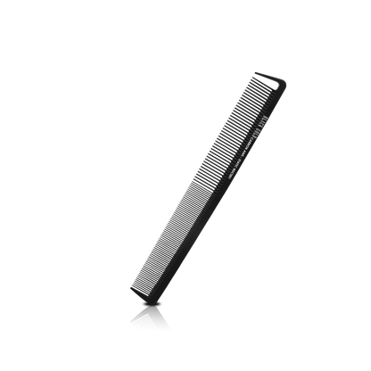HAIR COMB - BDC001 - GOMCOMb BLACK GOLD CARBON CUTTING T COMB - 225 MM - PACK OF 12