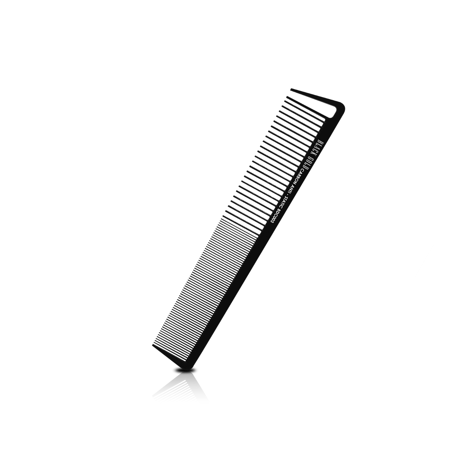 HAIR COMB - BDC003 - GOMCOMb BLACK GOLD CARBON CUTTING TL COMB - 219 MM - PACK OF 12