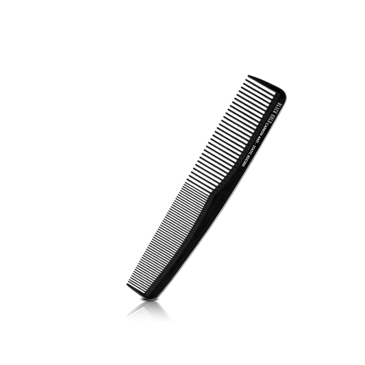 HAIR COMB - BDC005 - GOMCOMb BLACK GOLD CARBON CUTTING HALF MOON COMB - 213 MM - PACK OF 12