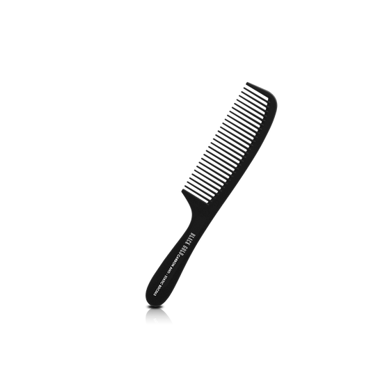 HAIR COMB - BDC063 - GOMCOMb BLACK GOLD CARBON CUTTING M COMB - 203 MM - PACK OF 12