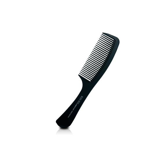 HAIR COMB - BDC065 - GOMCOMb BLACK GOLD CARBON DETANGLE XL COMB - 220 MM - PACK OF 12