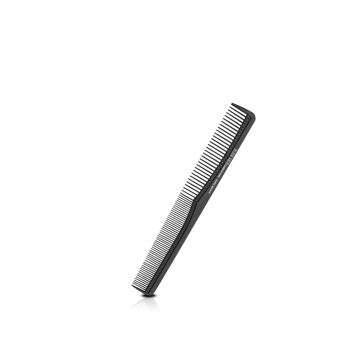 HAIR COMB - BDC073 - GOMCOMb BLACK GOLD CARBON BARBER R COMB - 180 MM - PACK OF 12