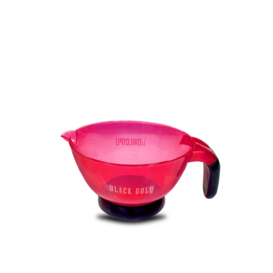 TINTING BOWL - BOWL01PK - BLACK GOLD TINTING MIXING BOWL - PINK - PACK OF 6