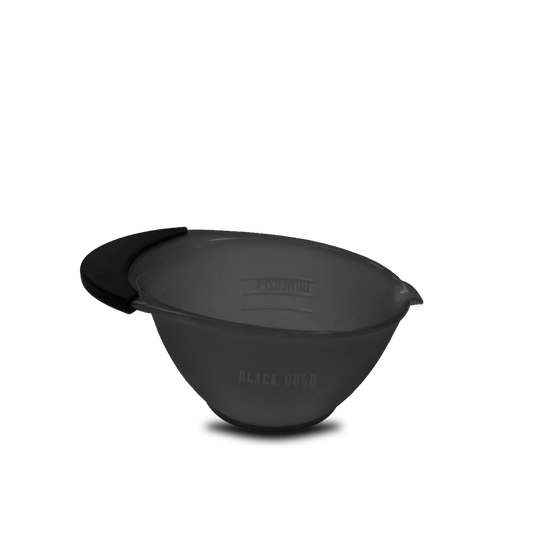 TINTING BOWL - BOWL02BK - BLACK GOLD TINTING MIXING BOWL - BLACK - PACK OF 6