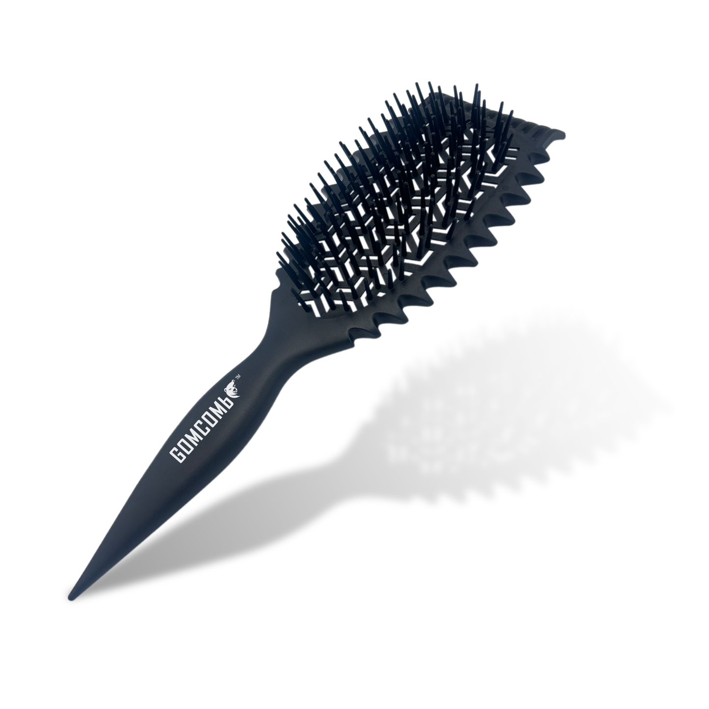 HAIR BRUSH - GBDO05BK - GOMCOMb DOKKAEBI DETANGLE AND CURL BRUSH - BLACK - PACK OF 6