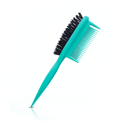 HAIR BRUSH - GBDO10TL - GOMCOMb DOKKAEBI DETANGLE AND CURL BRUSH - TEAL - PACK OF 3