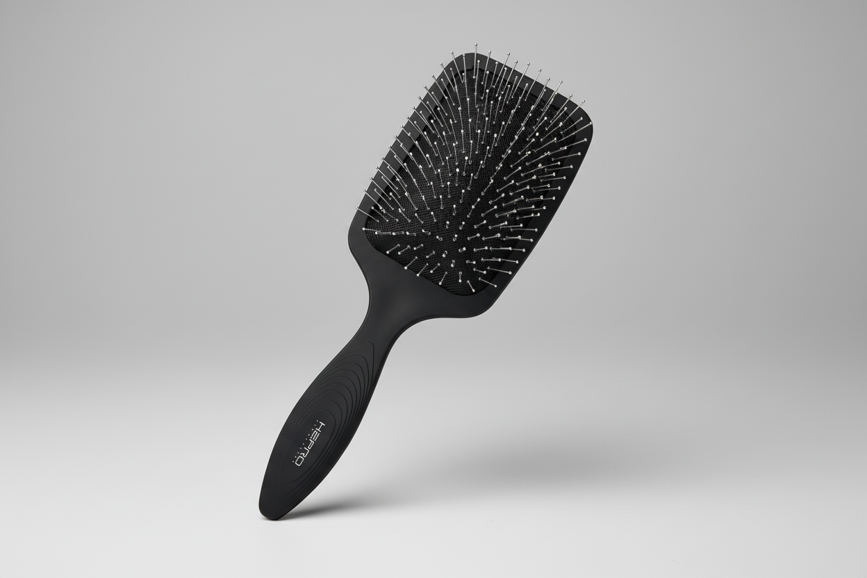 HAIR BRUSH - GBP3ST - GOMBRUSh DETANGLING STEEL PADDLE BRUSH - PACK OF 6