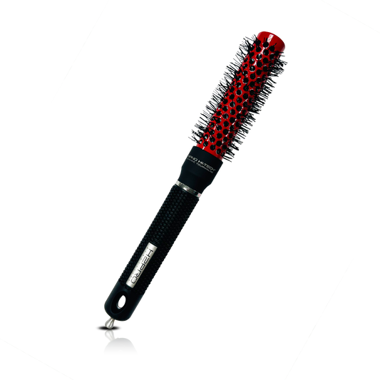 HAIR BRUSH - GBR25N - GOMBRUSh CERAMIC VENTED RADIAL BRUSH - NYLON 25 MM - PACK OF 6