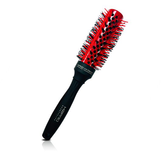 HAIR BRUSH - GBR32NS - GOMBRUSh CERAMIC VENTED RADIAL BRUSH - NYLON/SILICONE 32 MM - PACK OF 6