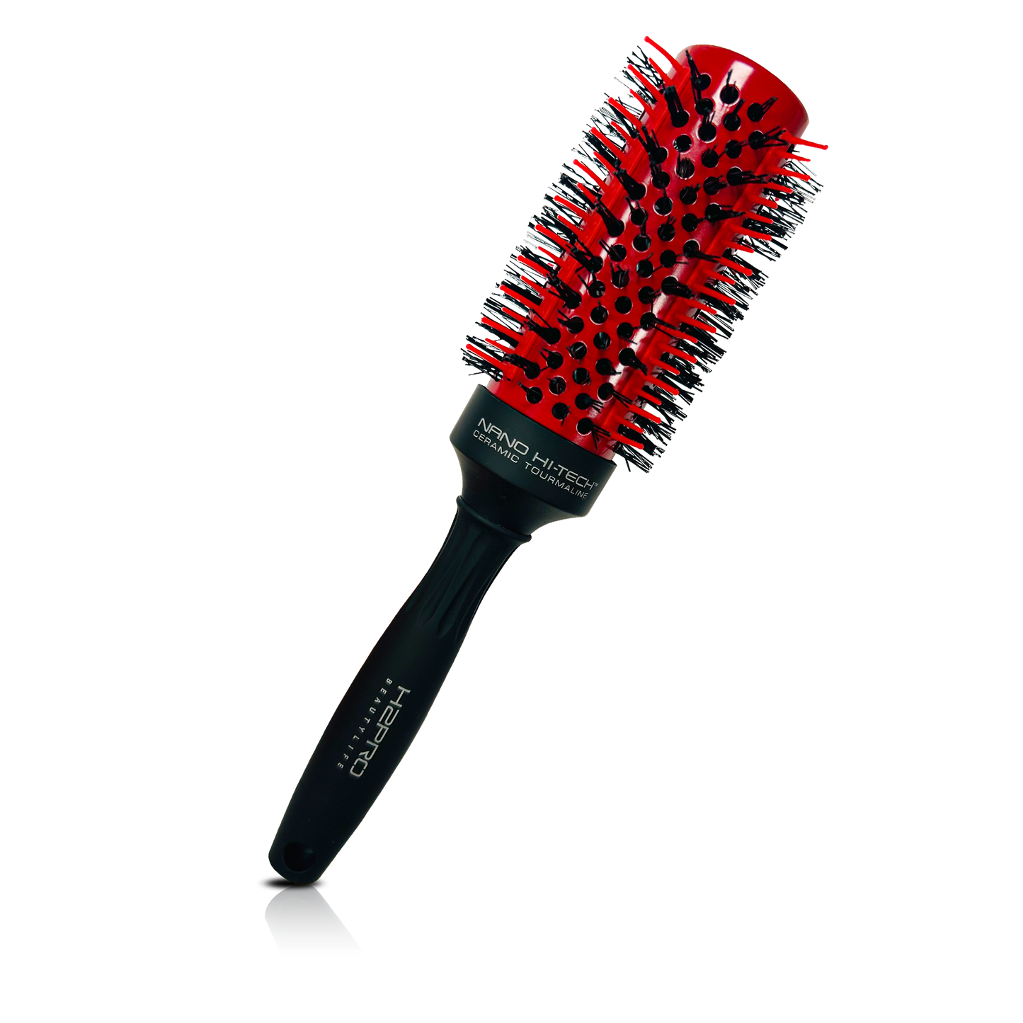 HAIR BRUSH - GBR43NS - GOMBRUSh CERAMIC VENTED RADIAL BRUSH - NYLON/SILICONE 43 MM - PACK OF 6