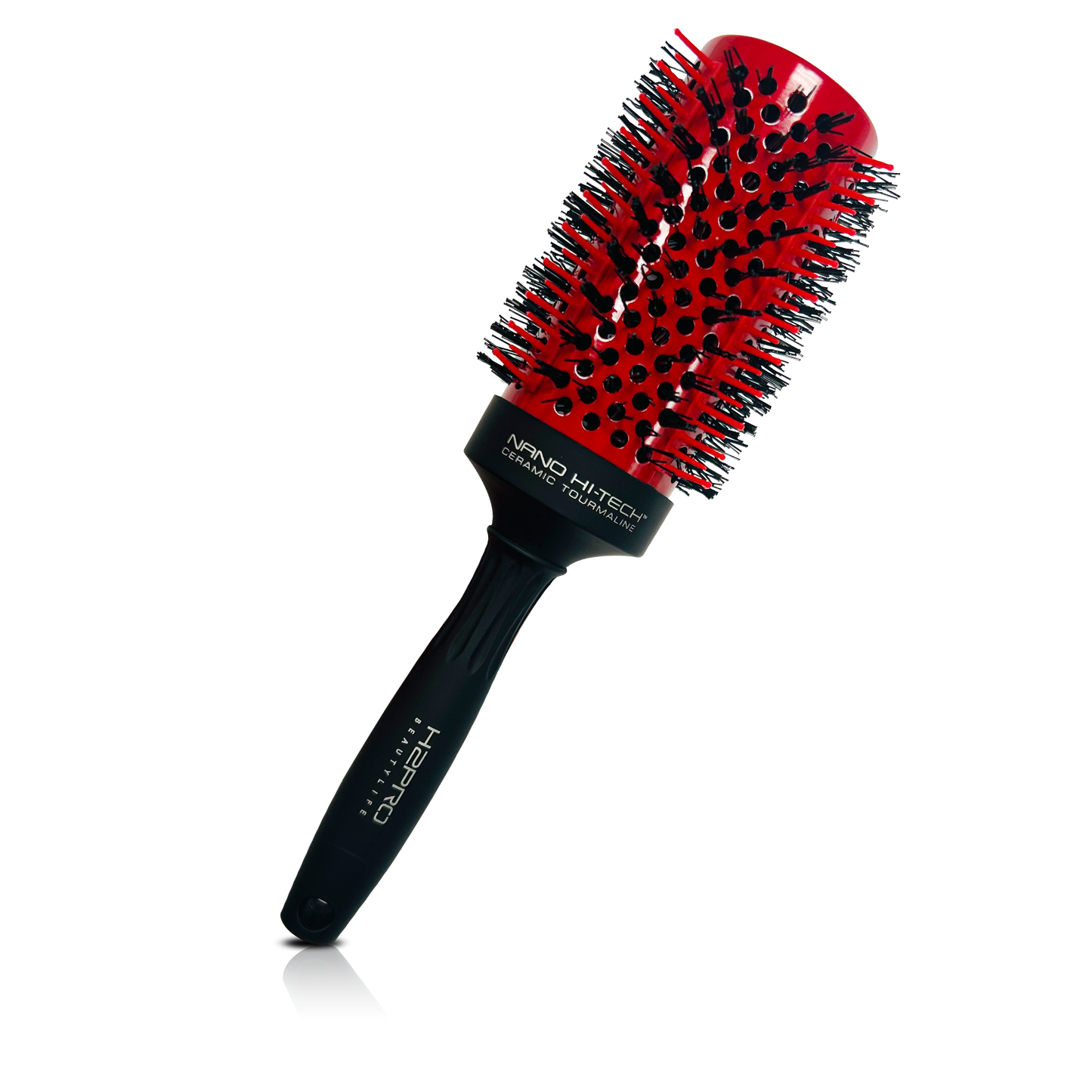 HAIR BRUSH - GBR53NS - GOMBRUSh CERAMIC VENTED RADIAL BRUSH - NYLON/SILICONE 53 MM - PACK OF 6