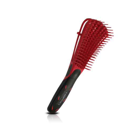 HAIR BRUSH - GBV3P - GOMBRUSh DETANGLE BRUSH - RED - PACK OF 6