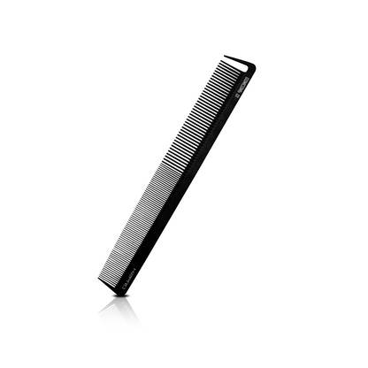 HAIR COMB - GC01 - GOMCOMb BLACK CARBON CUTTING STYLING COMB - 227 MM - PACK OF 12