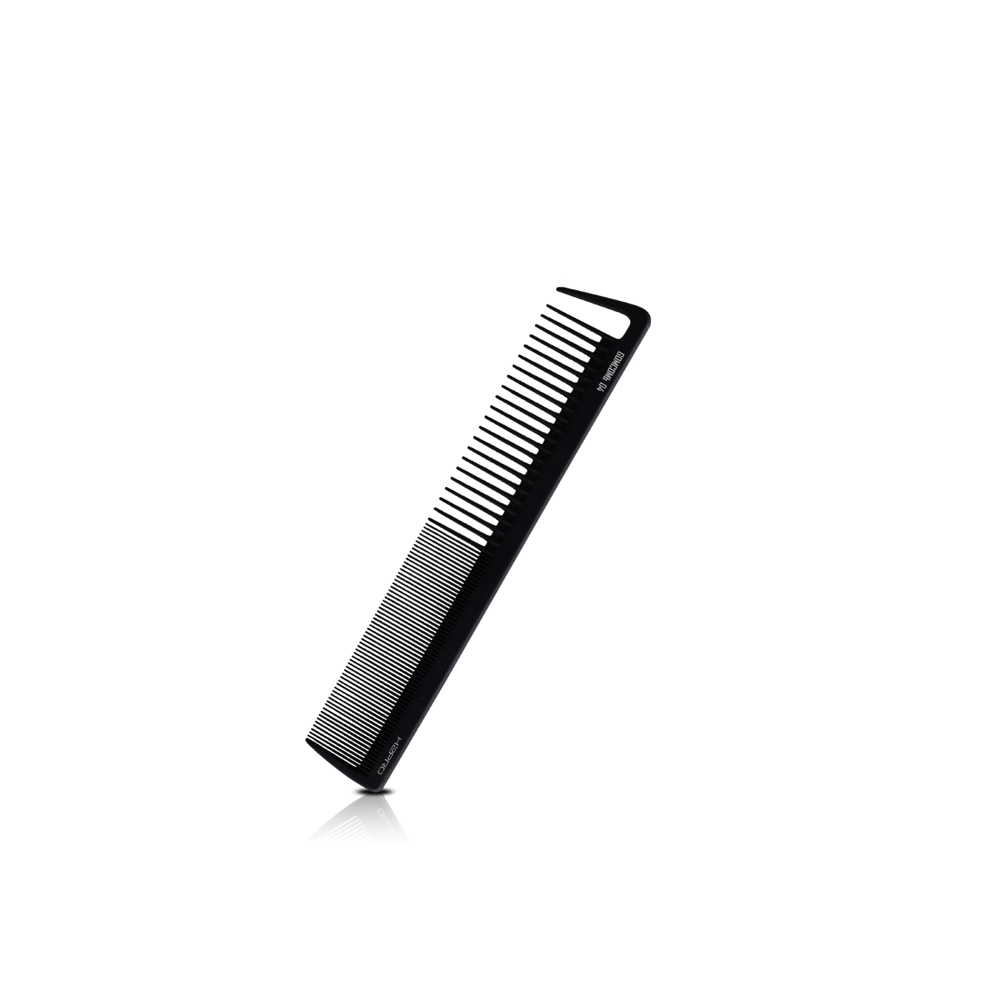 HAIR COMB - GC04 - GOMCOMb BLACK CARBON SMALL CUTTING STYLING COMB - 191 MM - PACK OF 12