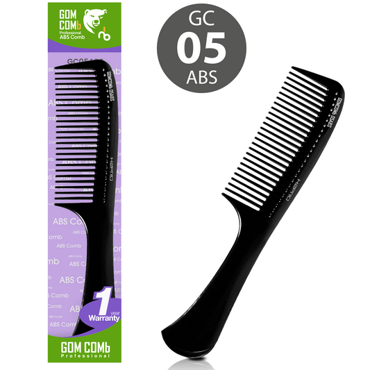 HAIR COMB - GC05ABS - GOMCOMb ABS SHAMPOO DETANGLING COMB - 220 MM - PACK OF 12