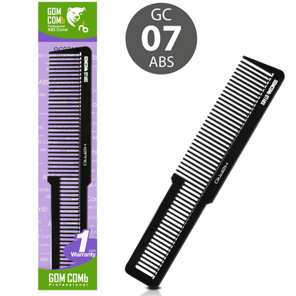 HAIR COMB - GC07ABS - GOMCOMb ABS BARBER COMB - 225 MM - PACK OF 12