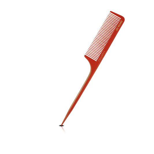 HAIR COMB - GC10BT - GOMCOMb BONE RAT TAIL COMB - TAN - 250 MM - PACK OF 12