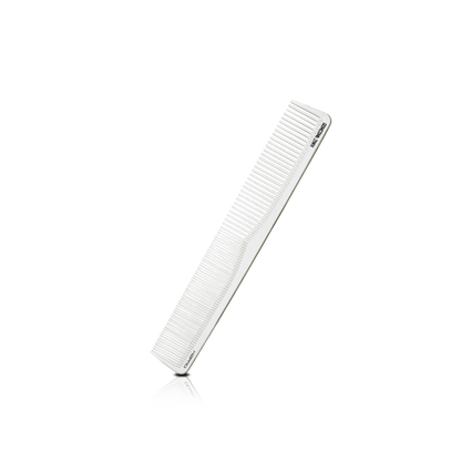 HAIR COMB - GC21WH - GOMCOMb WHITE CARBON SMALL CUTTING STYLING COMB - 180 MM - PACK OF 12