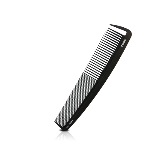 HAIR COMB - GC32 - GOMCOMb BLACK CARBON CURVED STYLING COMB - 215 MM - PACK OF 12