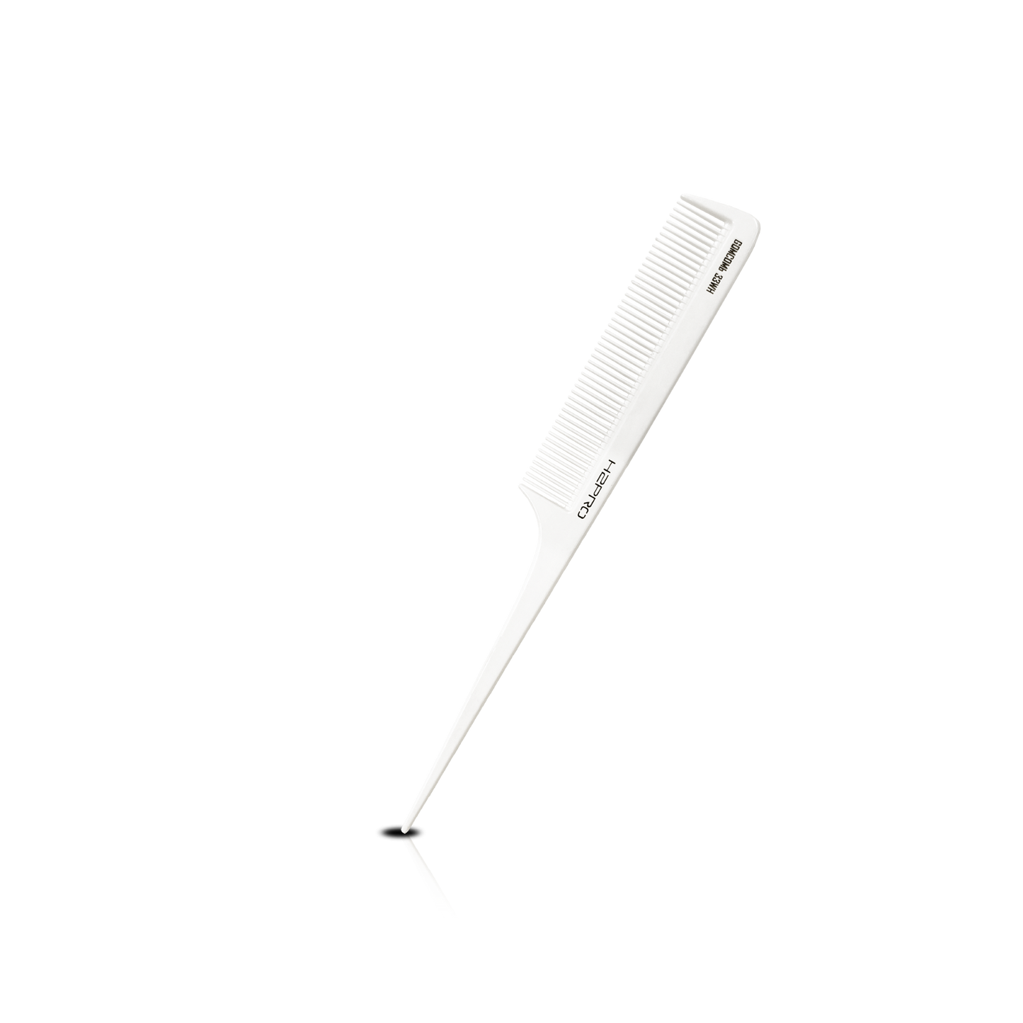 HAIR COMB - GC33WH - GOMCOMb WHITE CARBON CUTTING STYLING COMB - 205 MM - PACK OF 12