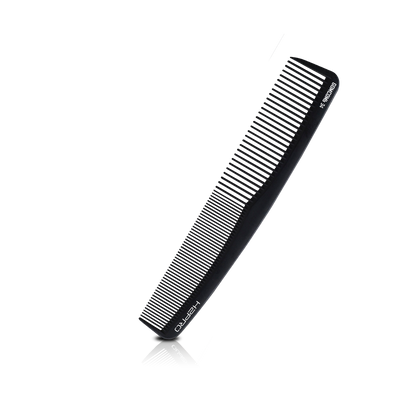 HAIR COMB - GC34 - GOMCOMb BLACK CARBON CURVED STYLING COMB - 213 MM - PACK OF 12