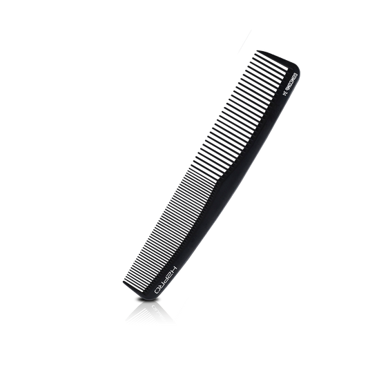 HAIR COMB - GC34 - GOMCOMb BLACK CARBON CURVED STYLING COMB - 213 MM - PACK OF 12