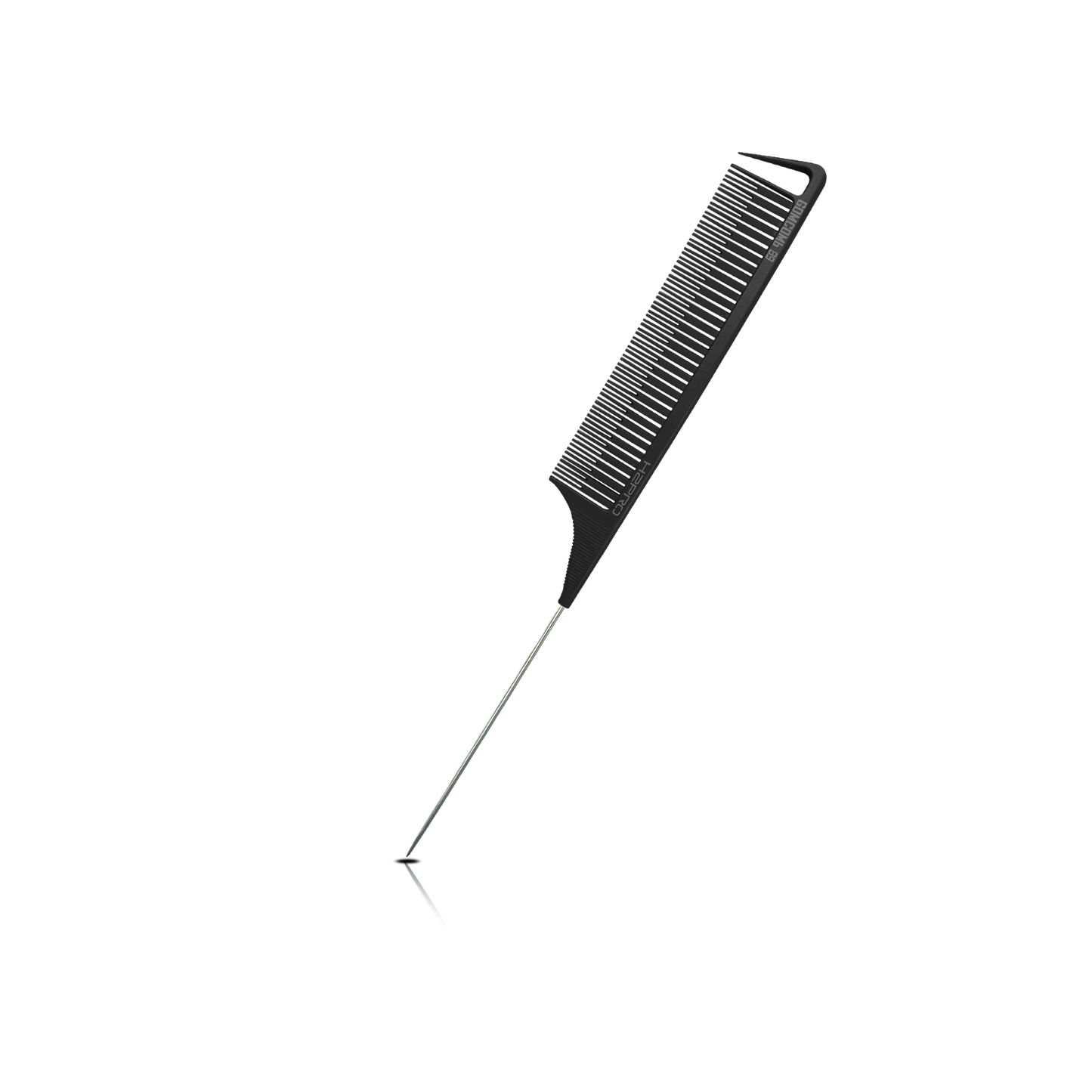 HAIR COMB - GC89BK - GOMCOMb BLACK CARBON TEASING COMB - 260 MM - PACK OF 12