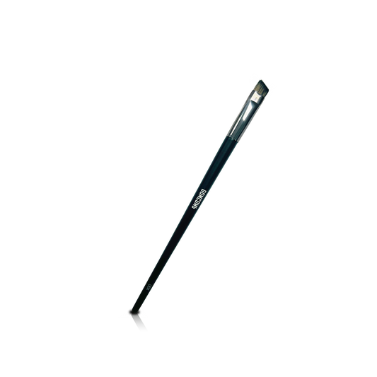 MAKEUP BRUSH - GMB004 - GOMCOMb BLACK PINK ANGLED EYELINER EYE BRUSH - PACK OF 6