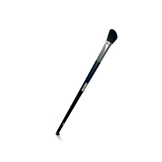 MAKEUP BRUSH - GMB009 - GOMCOMb BLACK PINK ANGLED EYESHADOW EYE BRUSH - PACK OF 6