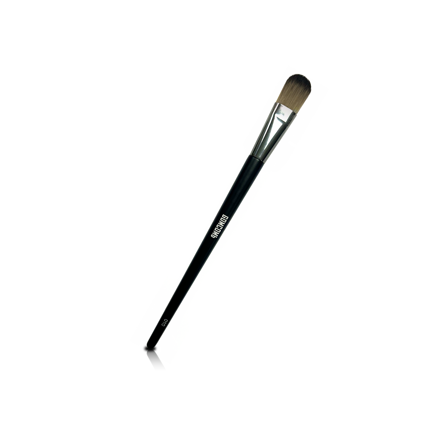 MAKEUP BRUSH - GMB010 - GOMCOMb BLACK PINK MEDIUM CONCEALER FACE BRUSH - PACK OF 6