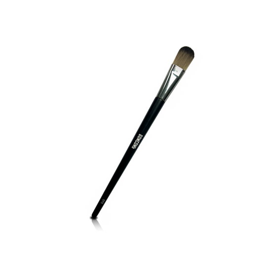 MAKEUP BRUSH - GMB010 - GOMCOMb BLACK PINK MEDIUM CONCEALER FACE BRUSH - PACK OF 6