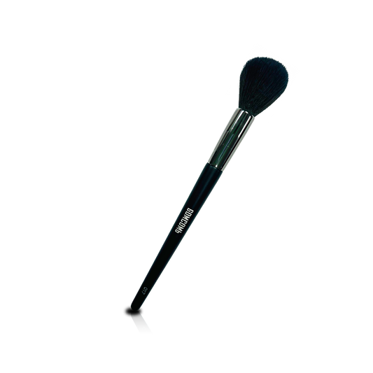 MAKEUP BRUSH - GMB017 - GOMCOMb BLACK PINK CHEEK & HIGHLIGHT FACE BRUSH - PACK OF 6